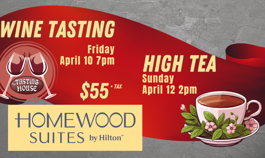 Wine Tasting and High Tea